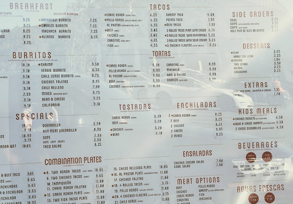 Sabrosada Fresh Mexican Food Menu - Image 2